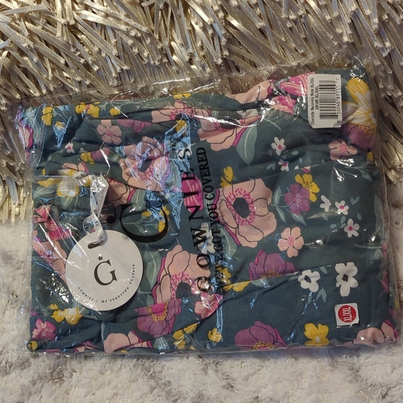 GOWNIES Recovery Robe, Flower Pattern, XL/XXL, NIB - Picture 4 of 7
